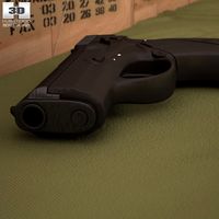 3D model of Beretta 9000