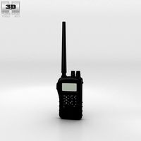 3D model of Police Radio