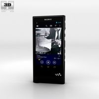 3D model of Sony Walkman Player NW-ZX2