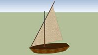 Pram-Lateen Sail