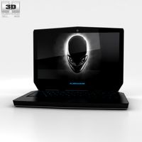 3D model of Dell Alienware 13