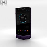 3D model of Vertu Constellation 2013 Pure Plum Alligator