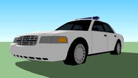 2003 Ford Crown Victoria (Basic Police Patrol/Cruiser Package)