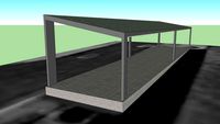 Columbia Park baseball dugout #3