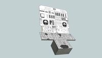 Lunar Module Panel 1,2,3 and DSKY