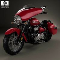 3D model of Yamaha Stratoliner Deluxe 2013