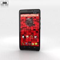 3D model of Motorola Droid Maxx Black