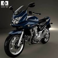 3D model of Suzuki Bandit 1250 S 2007