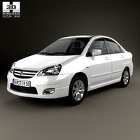3D model of Suzuki Liana sedan 2004