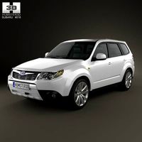 3D model of Subaru Forester Premium 2011
