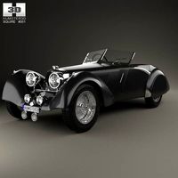 3D model of Squire Corsica Roadster 1936