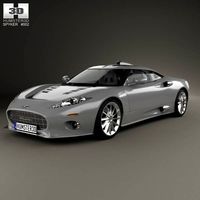 3D model of Spyker C8 Aileron 2008