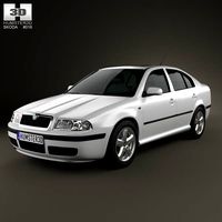 3D model of Skoda Octavia Tour 2000