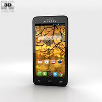 3D model of Alcatel One Touch Fierce Slate