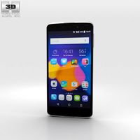 3D model of Alcatel One Touch Idol 3 5.5-inch Silver
