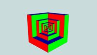 Trippy mathematical 3d Pattern