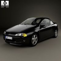 3D model of Opel Tigra 1994