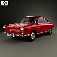 3D model of NSU Sport Prinz 1958