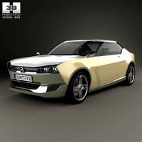3D model of Nissan IDx Freeflow 2014