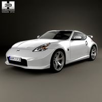 3D model of Nissan 370Z Nismo 2009