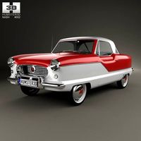 3D model of Nash Metropolitan 1956