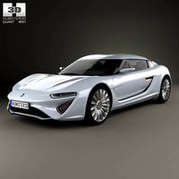 3D model of Quant e-Sportlimousine 2014
