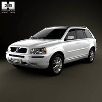 3D model of Volvo XC90 2012