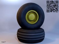 Truck wheel 23d model