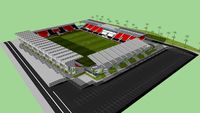 AKS FC STADIUM expantion