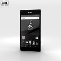 3D model of Sony Xperia Z5 Compact Graphite Black
