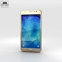 3D model of Samsung Galaxy J5 Gold