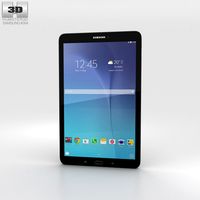 3D model of Samsung Galaxy Tab E 9.6 Black