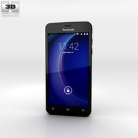 3D model of Panasonic Eluga U Black