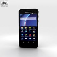 3D model of Panasonic Eluga U2 Black