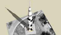 Saturn V Rocket at Huntsville, AL