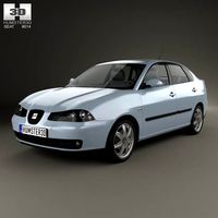 3D model of Seat Cordoba 2009