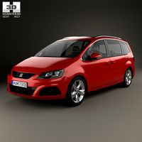 3D model of Seat Alhambra 2014