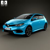 3D model of Scion iM 2016