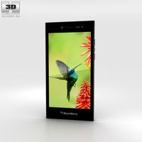 3D model of BlackBerry Leap Black