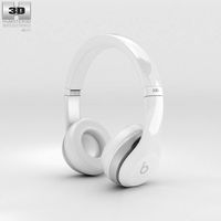3D model of Beats by Dr. Dre Solo2 On-Ear Headphones White