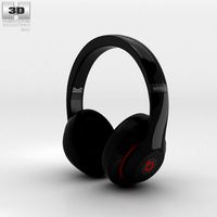3D model of Beats by Dr. Dre Studio Wireless Over-Ear Black