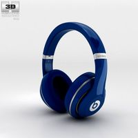 3D model of Beats by Dr. Dre Studio Wireless Over-Ear Blue