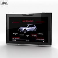 3D model of Audi Smart Display
