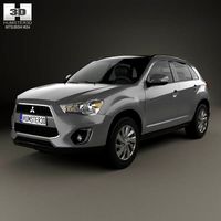 3D model of Mitsubishi ASX (RVR) 2013