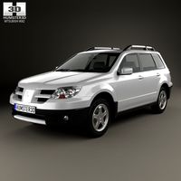 3D model of Mitsubishi Outlander 2003
