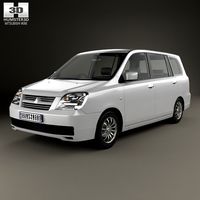 3D model of Mitsubishi Dion 2000