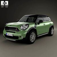 3D model of Mini Cooper Countryman SD All4 2014