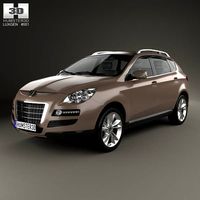 3D model of Luxgen 7 SUV 2010