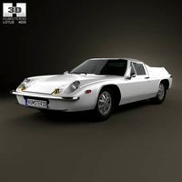 3D model of Lotus Europa 1973