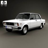 3D model of VAZ Lada 2105 1997